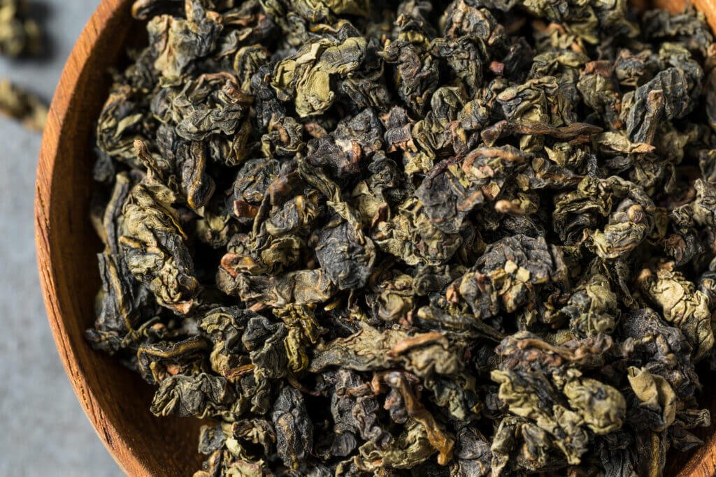 Organic Raw Dry Asian Oolong Tea